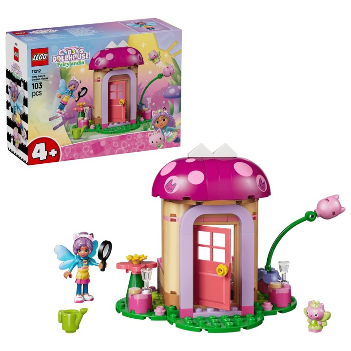 LEGO GABBY’S DOLLHOUSE 11212 Casa Giardino Fatina Kitty