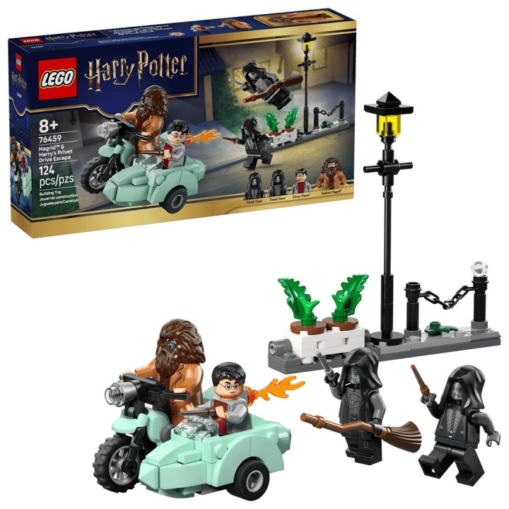 LEGO HARRY POTTER 76459 Hagrid e Fuga di Harry da Privet Drive