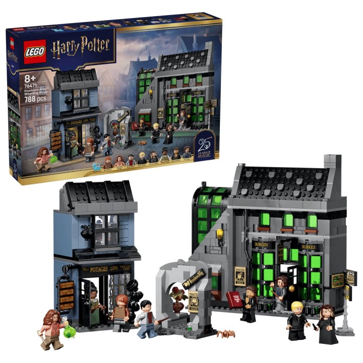 LEGO HARRY POTTER 76471 Negozi Magici di Knockturn Alley