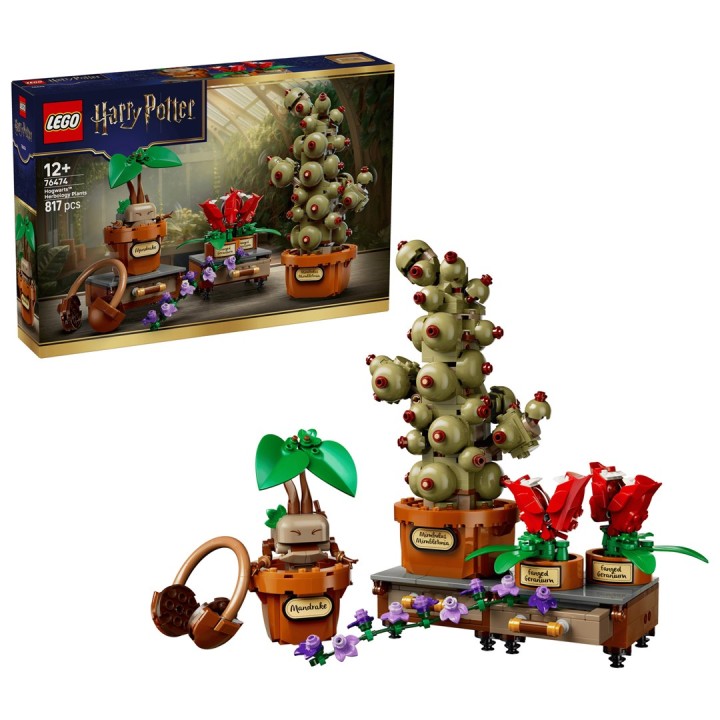LEGO HARRY POTTER 76474 Piante di Erbologia di Hogwarts