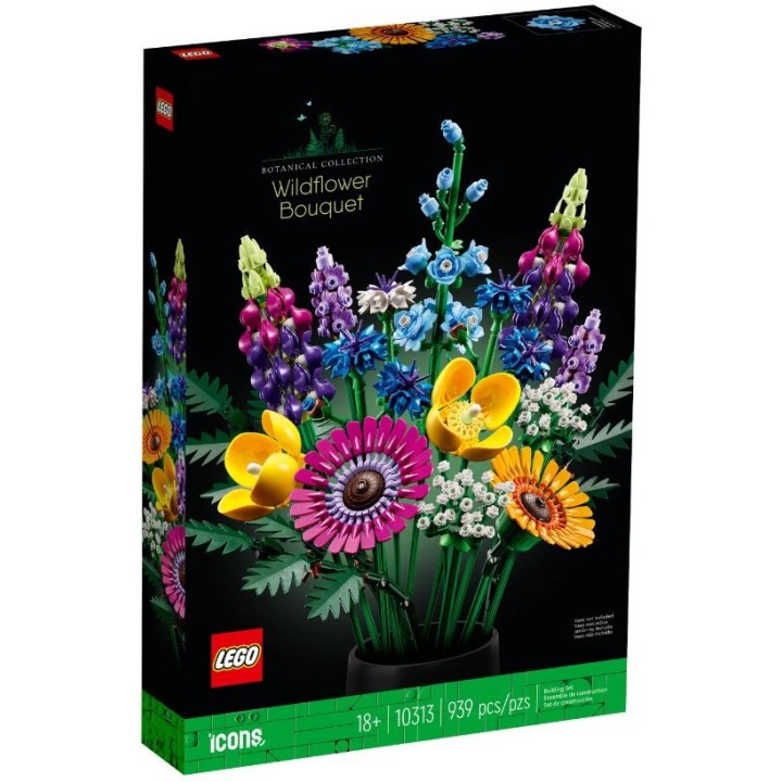 LEGO ICONS 10313 bouquet di anemoni