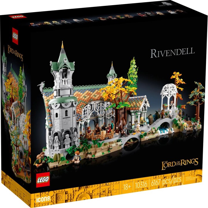 LEGO ICONS 10316 IL SIGNORE DEGLI ANELLI: RIVENDELL