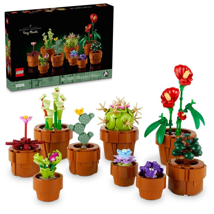 LEGO ICONS 10329 PIANTINE MINUSCOLE