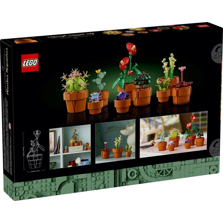 LEGO ICONS 10329 PIANTINE MINUSCOLE