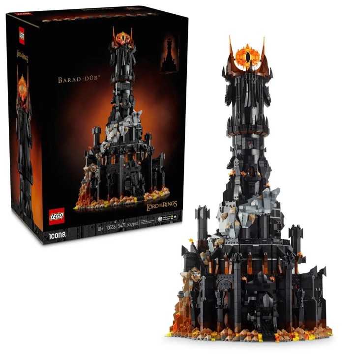 LEGO ICONS 10333 Il Signore degli Anelli: Barad-dur