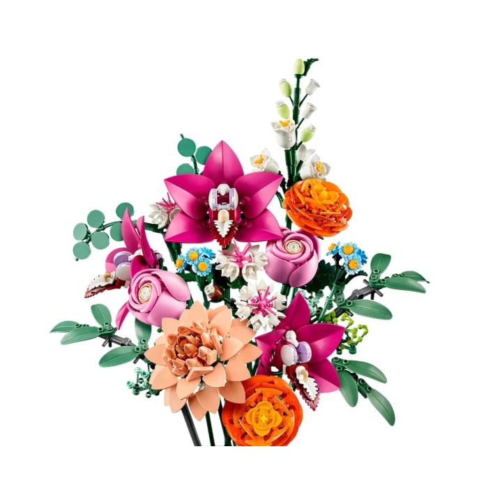LEGO ICONS 10342 The Botanical Collection - Bellissimo Bouquet di Fiori Rosa