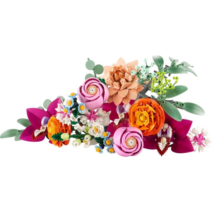 LEGO ICONS 10342 The Botanical Collection - Bellissimo Bouquet di Fiori Rosa
