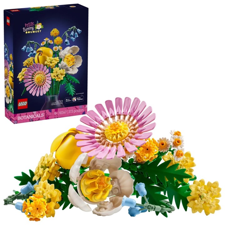 LEGO ICONS 10347 The Botanical Collection - Piccolo Bouquet Soleggiato