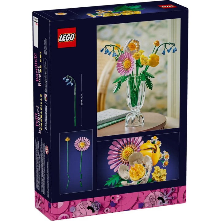 LEGO ICONS 10347 The Botanical Collection - Piccolo Bouquet Soleggiato