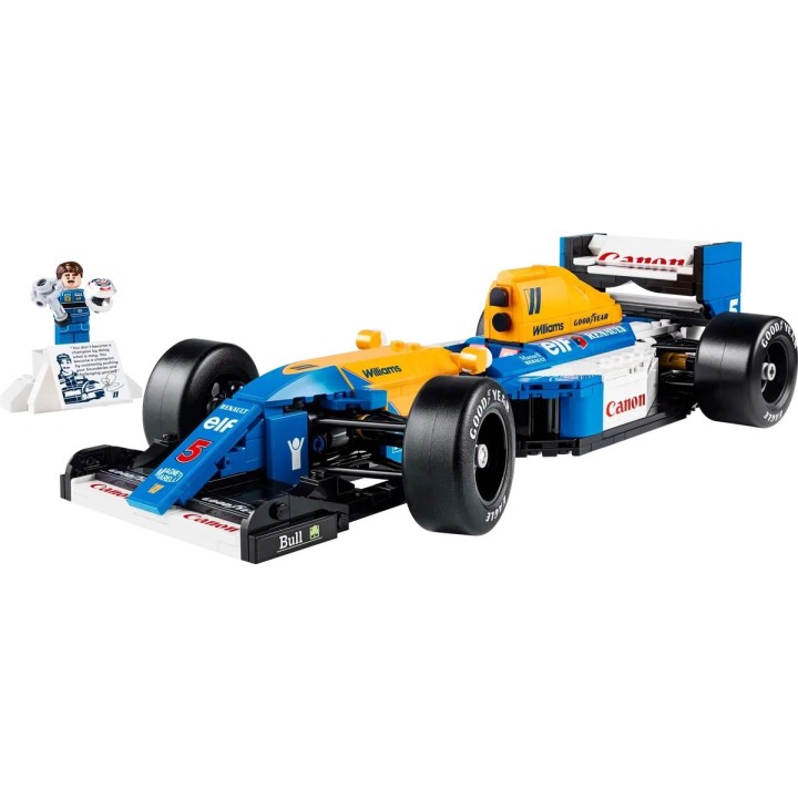 LEGO ICONS 10353 Williams Racing FW14B e Nigel Mansell