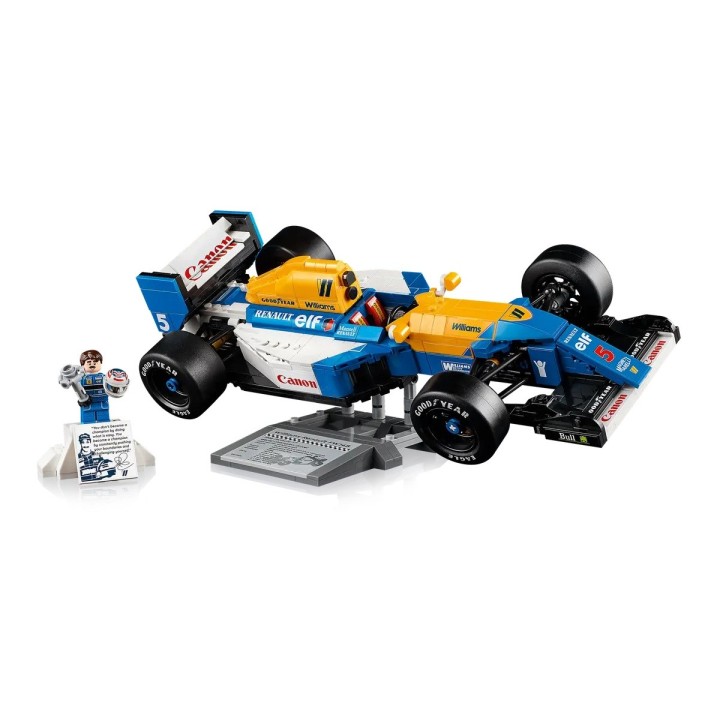 LEGO ICONS 10353 Williams Racing FW14B e Nigel Mansell