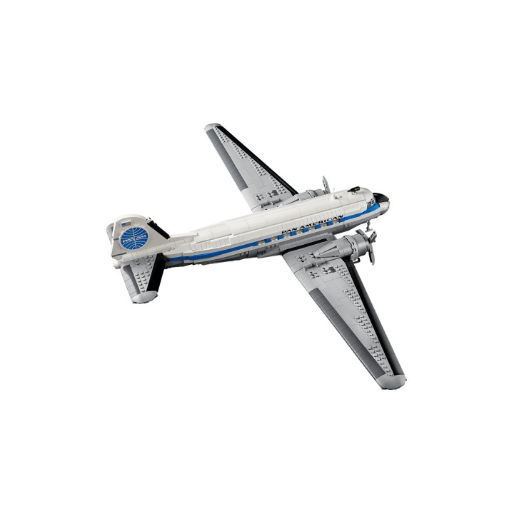 LEGO ICONS 11378 Douglas DC-3 PAN AM Aereo di Linea