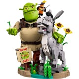 LEGO ICONS 72423 Shrek Asino e Il Gatto con gli Stivali